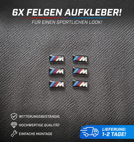 Bmw felgenaufkleber für - bmw,