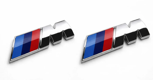 Bmw emblem 45x15mm silber - bmw,